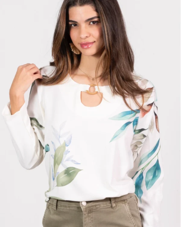 Blusa Aro Flores
