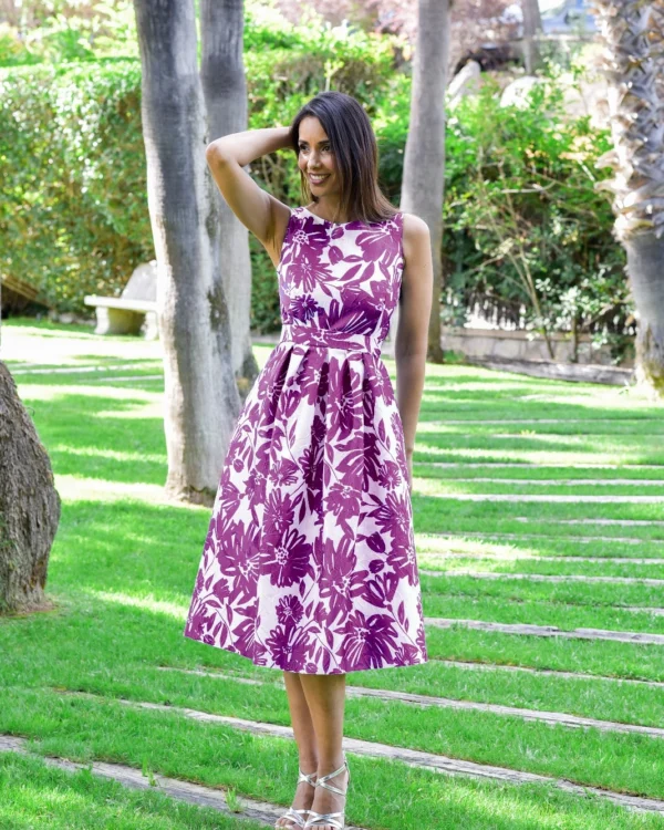 Vestido Tirante Flores